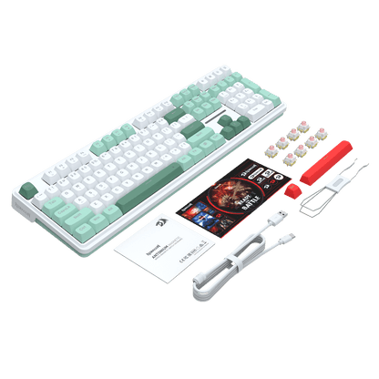 Redragon K745 HE Rapid Trigger Gaming Keyboard, 8K Wired Mechanical Keyboard w/Next-Gen UltraMag 100% POM Silky Magnetic Switch, Dual-Module Floating Patent Structure Design, 5-Layer Noise Dampening