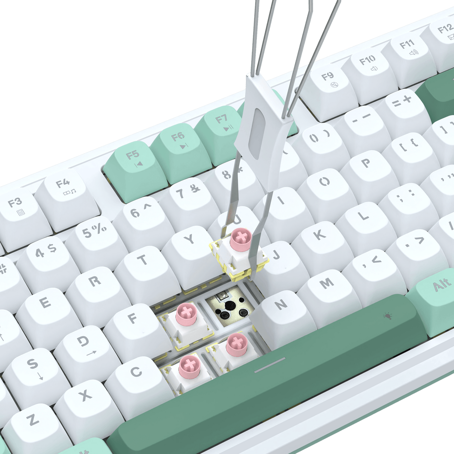 Redragon K745 HE Rapid Trigger Gaming Keyboard, 8K Wired Mechanical Keyboard w/Next-Gen UltraMag 100% POM Silky Magnetic Switch, Dual-Module Floating Patent Structure Design, 5-Layer Noise Dampening