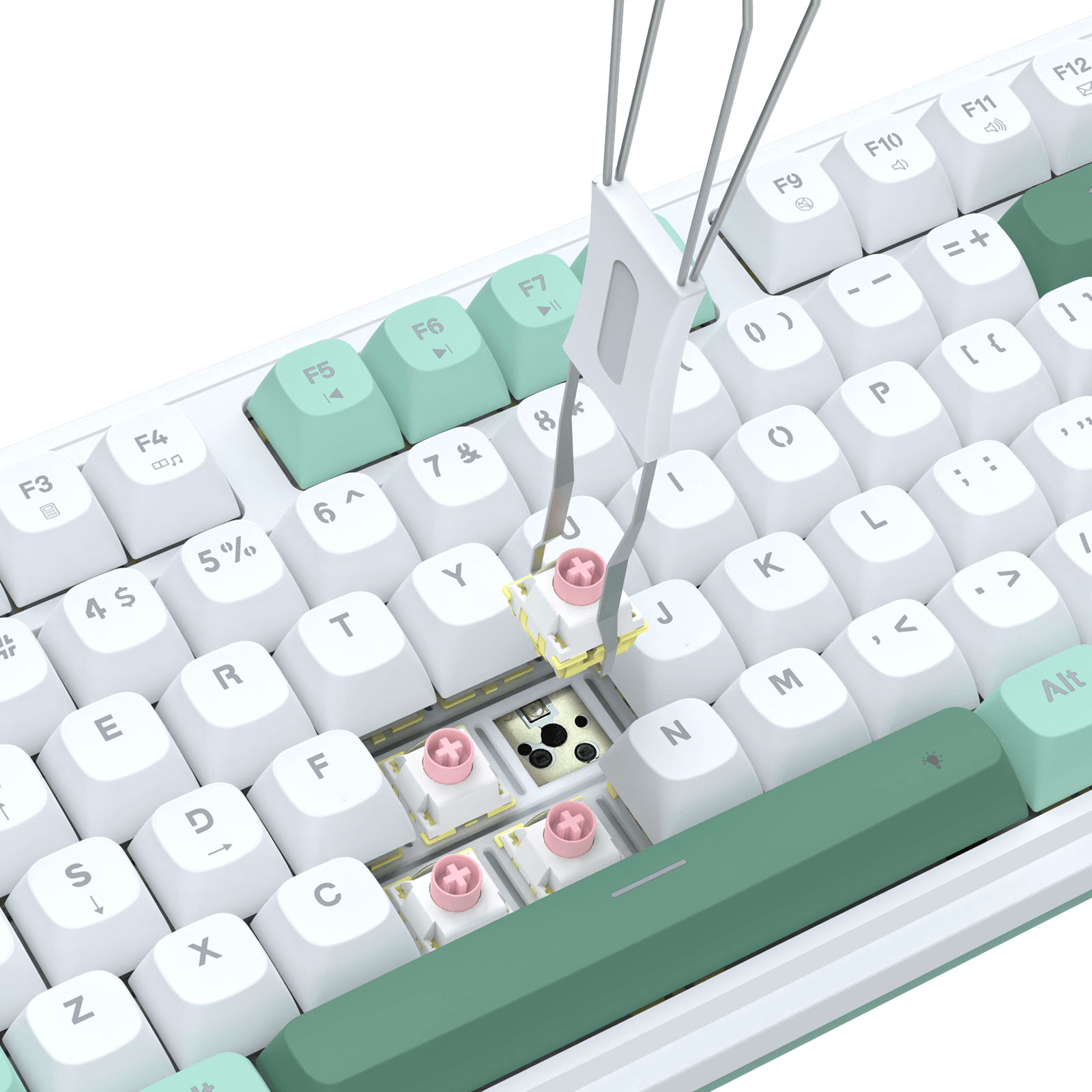 Redragon K745 HE Rapid Trigger Gaming Keyboard, 8K Wired Mechanical Keyboard w/Next-Gen UltraMag 100% POM Silky Magnetic Switch, Dual-Module Floating Patent Structure Design, 5-Layer Noise Dampening