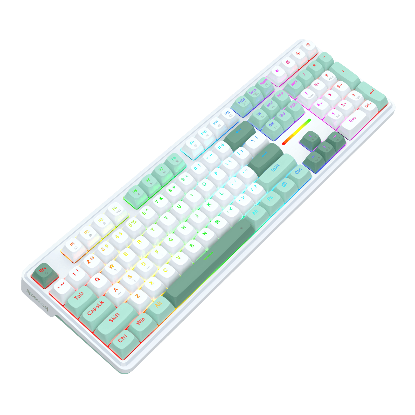 Redragon K745 HE Rapid Trigger Gaming Keyboard, 8K Wired Mechanical Keyboard w/Next-Gen UltraMag 100% POM Silky Magnetic Switch, Dual-Module Floating Patent Structure Design, 5-Layer Noise Dampening