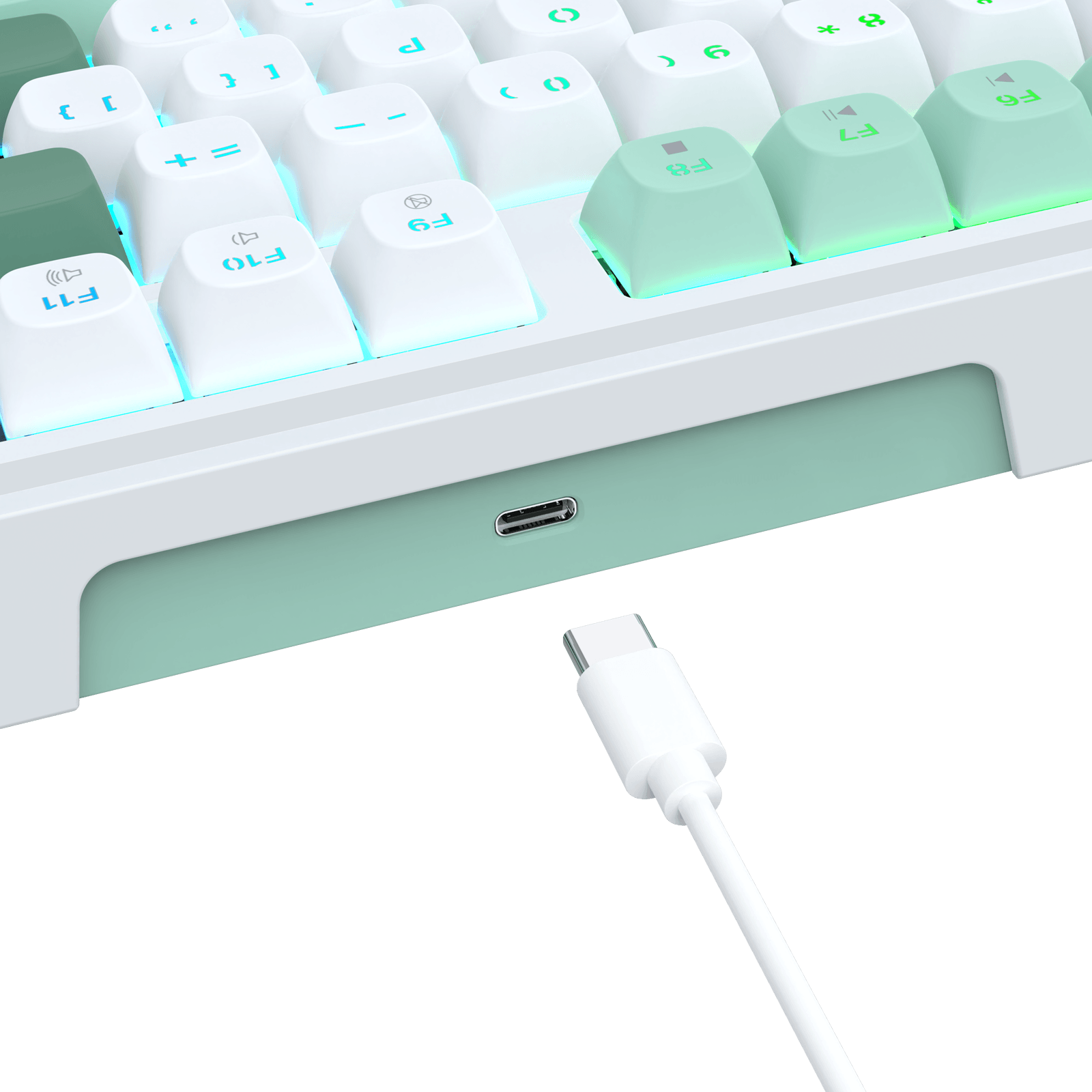 Redragon K745 HE Rapid Trigger Gaming Keyboard, 8K Wired Mechanical Keyboard w/Next-Gen UltraMag 100% POM Silky Magnetic Switch, Dual-Module Floating Patent Structure Design, 5-Layer Noise Dampening