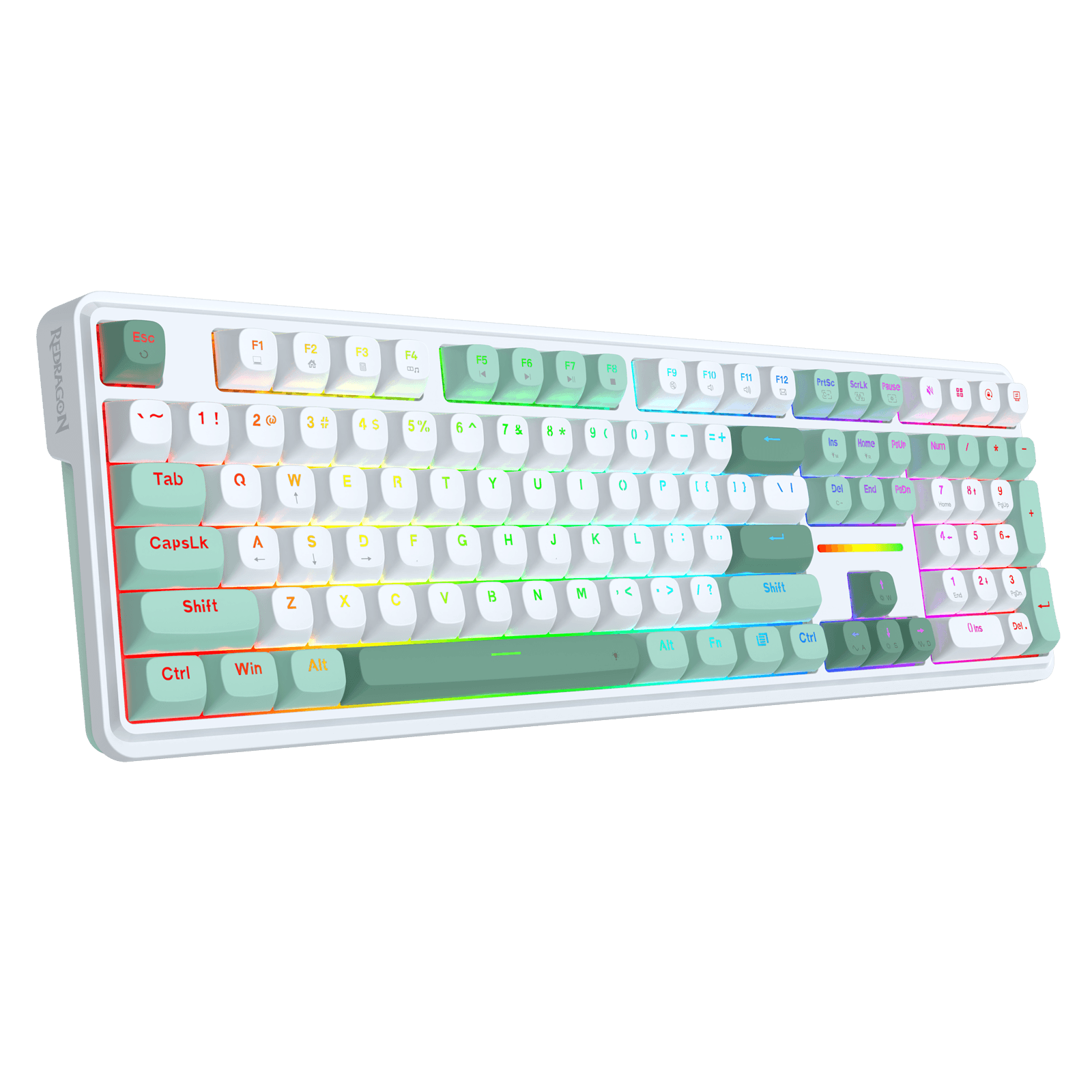 Redragon K745 HE Rapid Trigger Gaming Keyboard, 8K Wired Mechanical Keyboard w/Next-Gen UltraMag 100% POM Silky Magnetic Switch, Dual-Module Floating Patent Structure Design, 5-Layer Noise Dampening