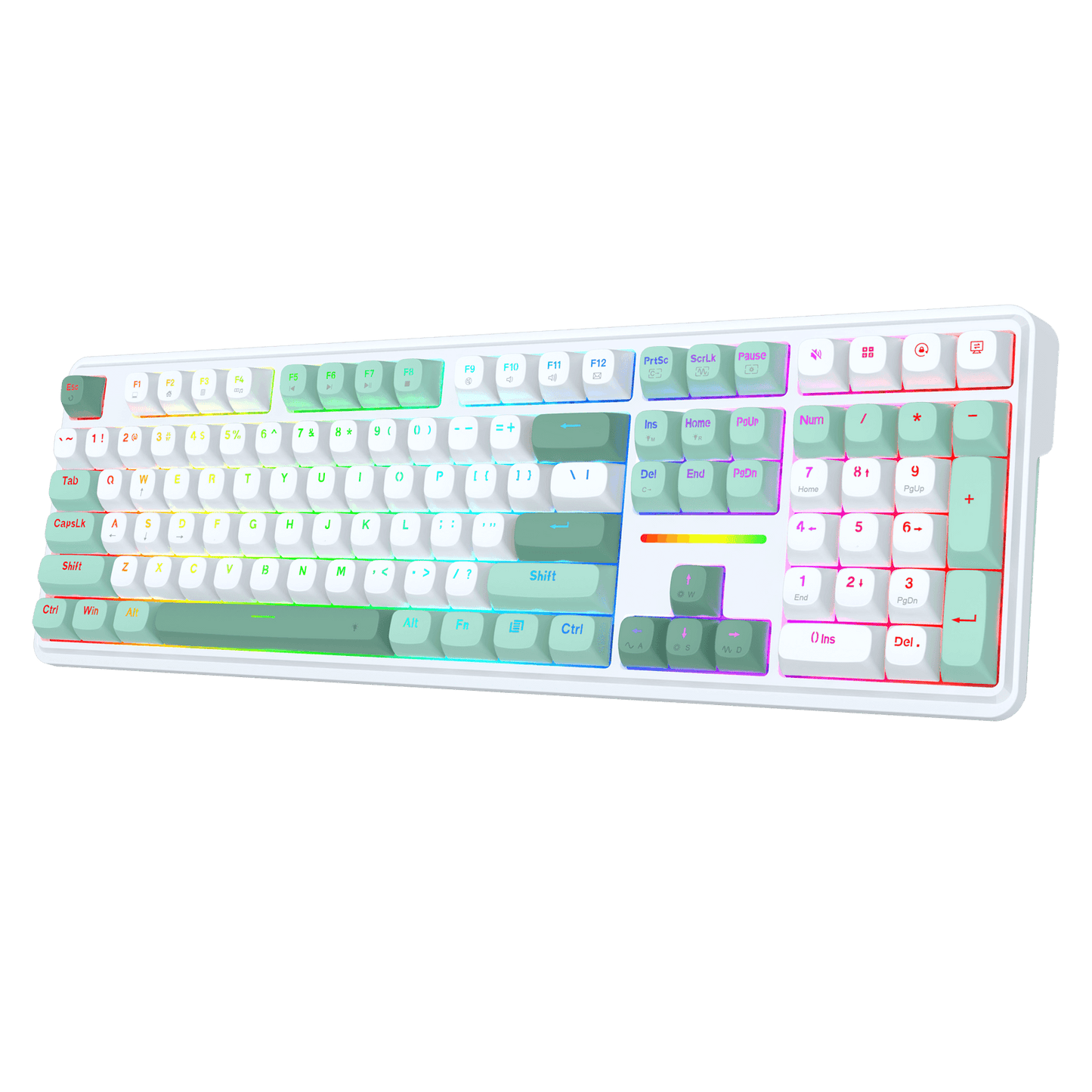 Redragon K745 HE Rapid Trigger Gaming Keyboard, 8K Wired Mechanical Keyboard w/Next-Gen UltraMag 100% POM Silky Magnetic Switch, Dual-Module Floating Patent Structure Design, 5-Layer Noise Dampening