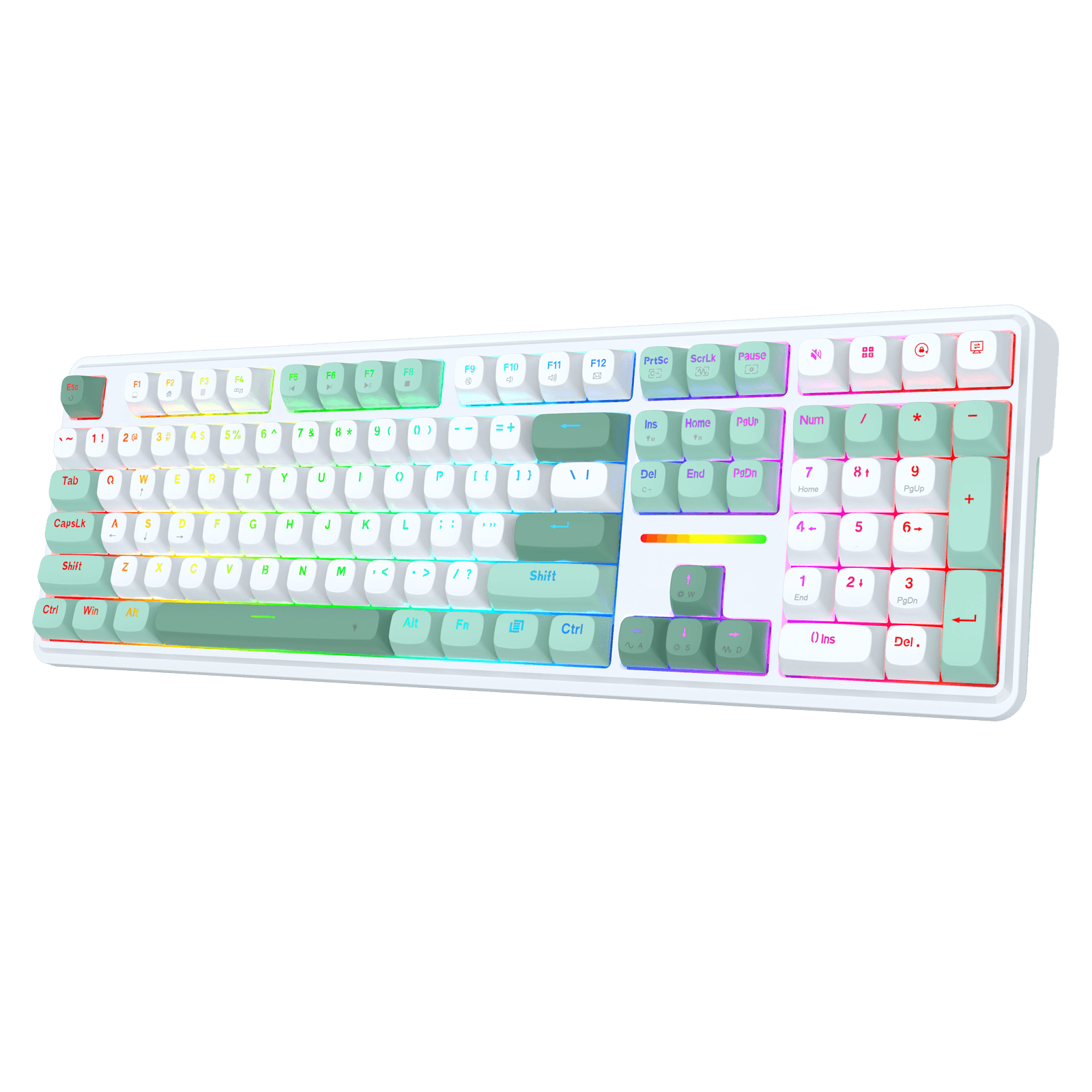 Redragon K745 HE Rapid Trigger Gaming Keyboard, 8K Wired Mechanical Keyboard w/Next-Gen UltraMag 100% POM Silky Magnetic Switch, Dual-Module Floating Patent Structure Design, 5-Layer Noise Dampening