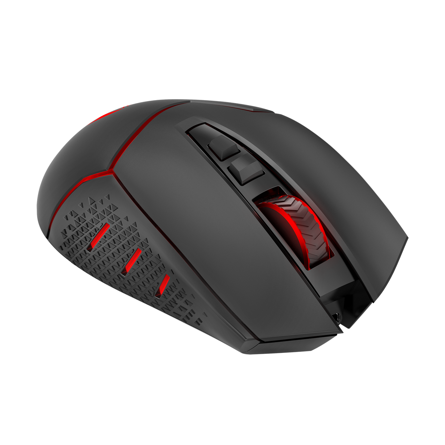 Redragon M690 MAX Wireless Gaming Mouse, Tri-Mode RGB Mice w/ 7 Macro Buttons, 12800 DPI, 400mAh Rechargeable Mouse for PC/Mac/Laptop