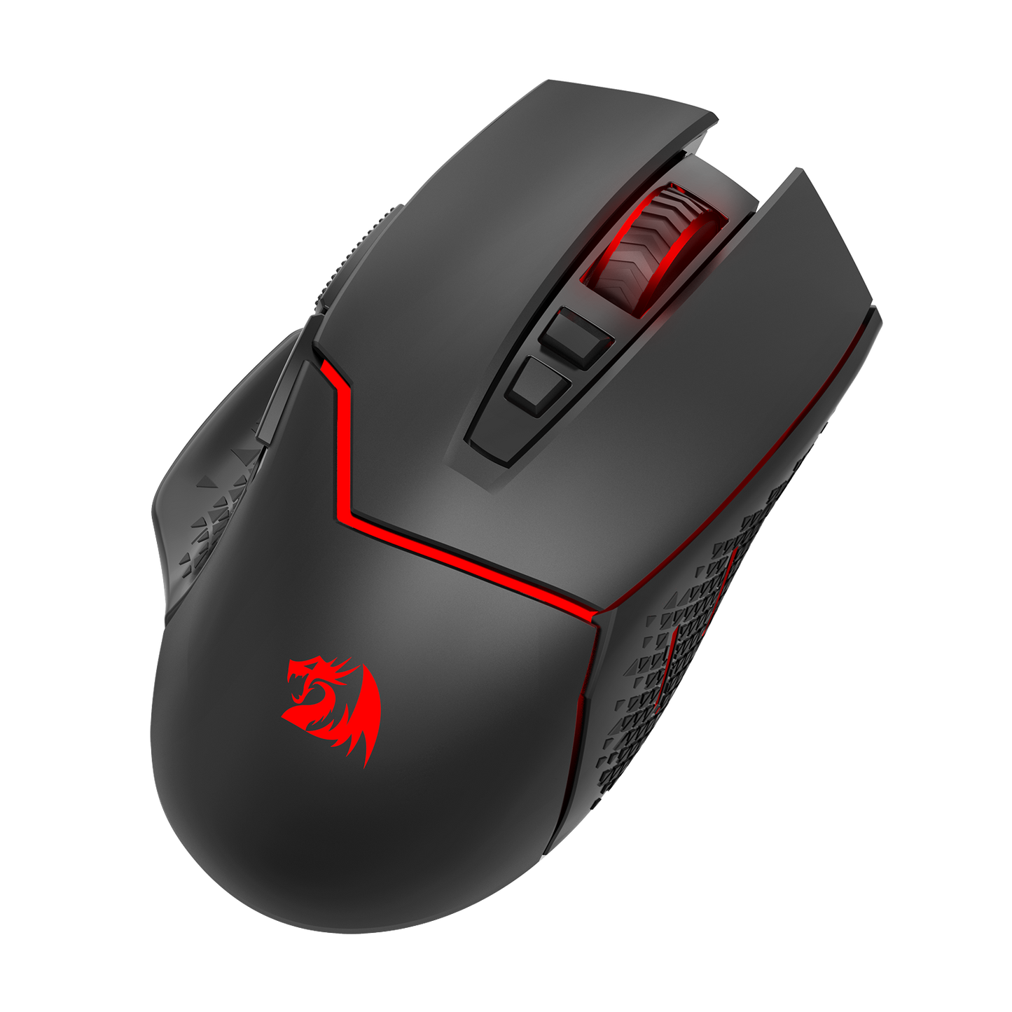 Redragon M690 MAX Wireless Gaming Mouse, Tri-Mode RGB Mice w/ 7 Macro Buttons, 12800 DPI, 400mAh Rechargeable Mouse for PC/Mac/Laptop
