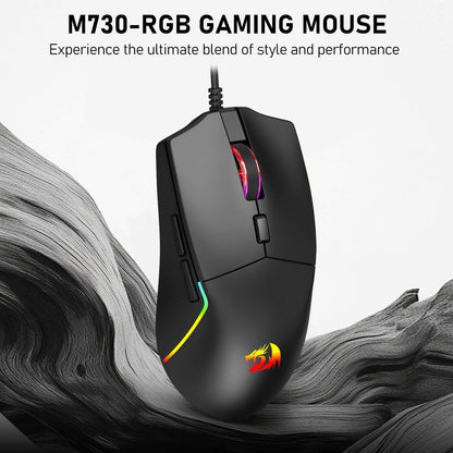 Redragon M730 Gaming mouse with RGB lighting