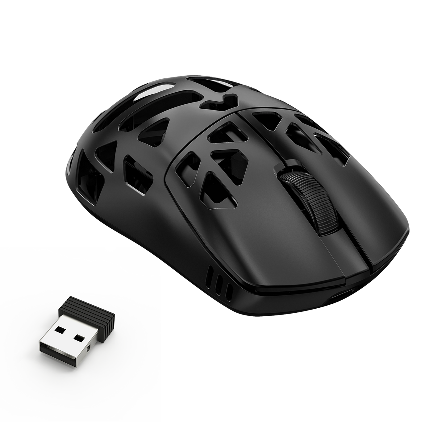 REDRAGON M997 Gaming Mouse, 2.4GHz/BT/Wired, Black, Magnesium Alloy