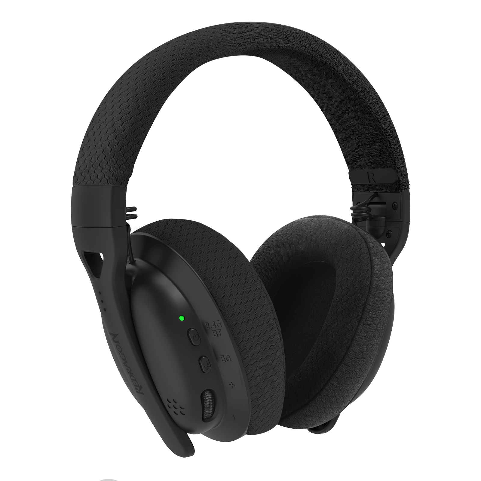Redragon H819 Gaming Headset, 2.4GHz/BT/Wired, Black
