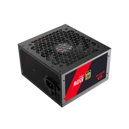 Redragon RGPS-Air 850 Watt 80+ Gold Fully Modular PSU, ATX 3.1 & PCIe 5.1
12V-2x6 Cable for RTX 40/50 Series, Main Japanese Capacitors, Active PFC Power, Low-Noise 120mm FDB Fan, Durable Flat Cables