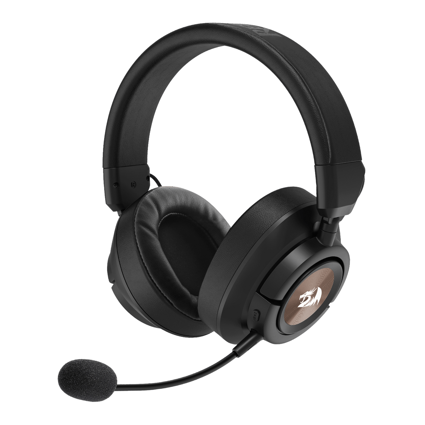 Redragon H889 Wireless Gaming Headset, 4 Connection Modes 2.4G/BT/3.5mm/USB, 53mm Drivers, Spatial Audio, 7.1 Surround Sound, Detachable Mic, Compatible with PC/PS5/PS4/NS/Xbox One/Phone