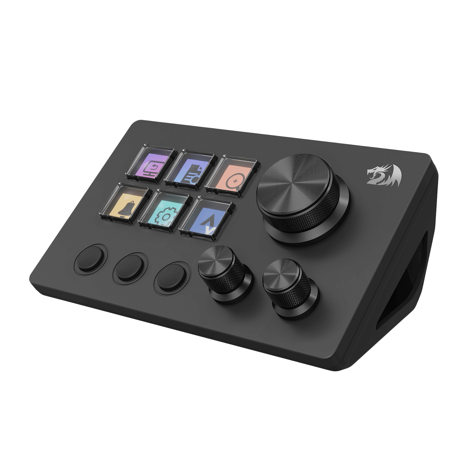 Redragon SS551 Stream Controller - All-in-One Macro Pad, LCD Keys & Dials, Stream Station for Content Creators, Streaming, Gaming - PC & Mac Compatible