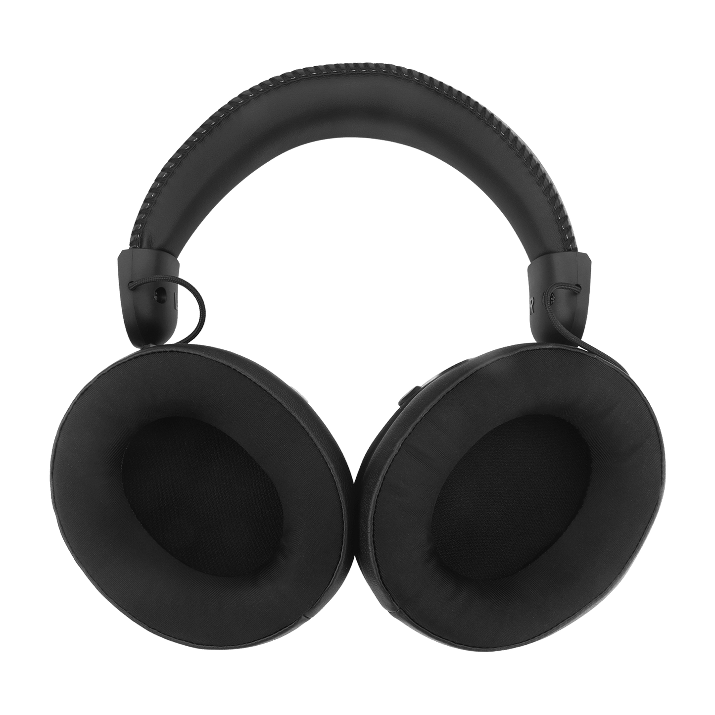 Redragon TITAN H894, Black over-ear headphones with padded ear cups and a padded headband, shown from a front-facing angle on a plain white background.