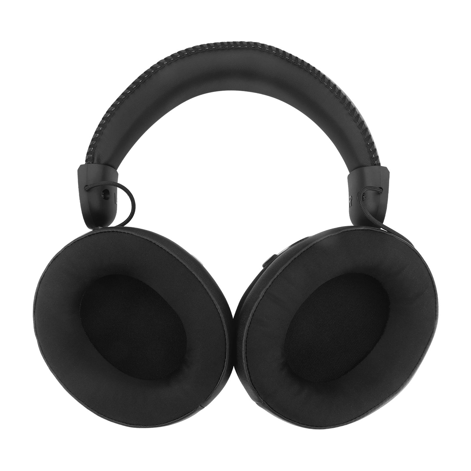 Redragon TITAN H894, Black over-ear headphones with padded ear cups and a padded headband, shown from a front-facing angle on a plain white background.
