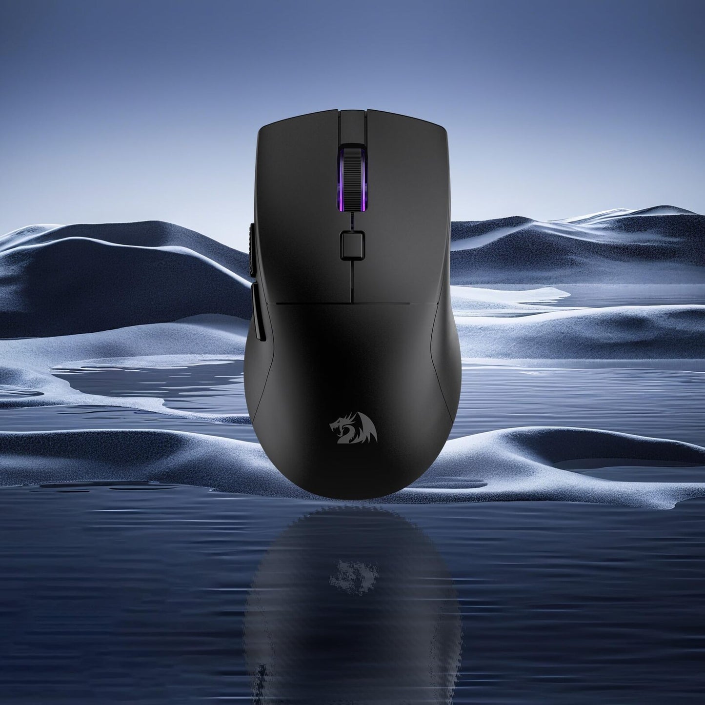 Redragon M618 LIT Wireless Gaming Mouse, 10000 DPI Optical Ergonomic Mouse with 6 Programmable Buttons, 70G Ultra Lightweight, Software Supports DIY Keybinds