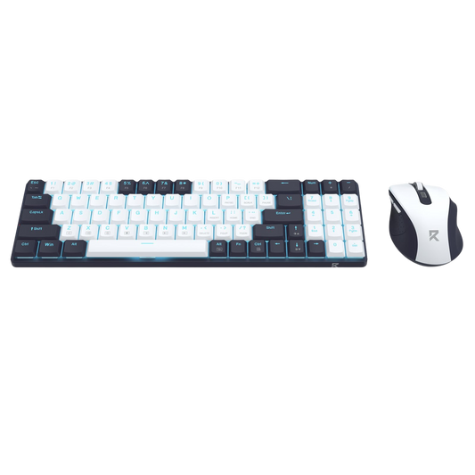Redragon BS8773 Wireless Keyboard and Mouse Combo, 78 Keys 2.4Ghz...