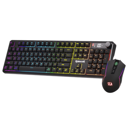 Redragon Wireless K526 PRO Membrane Keyboard & M693 PRO Gaming Mouse Combo