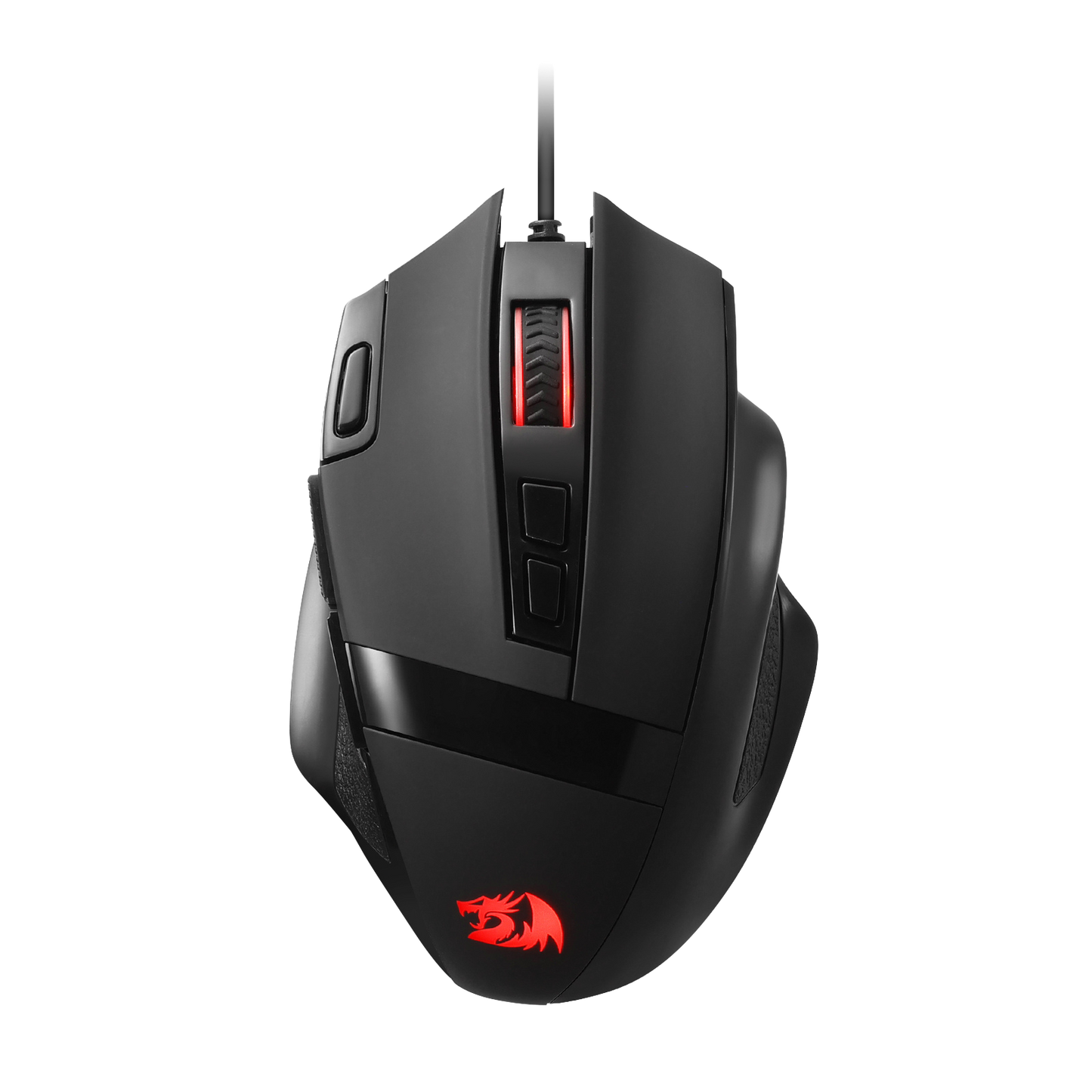 Redragon M619 RGB Gaming Mouse, 12800 DPI Wired Optical Mouse with 8 Programmable Buttons & Ergonomic Natural Grip Build, Software Supports DIY Keybinds
