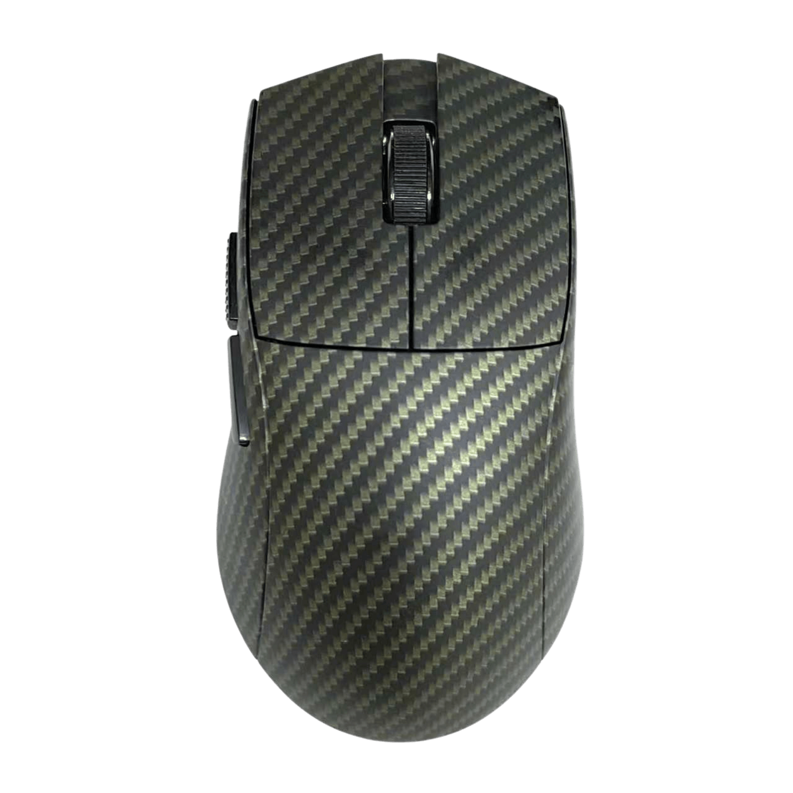 Redragon M916 Plus Carbon Fiber Tri-Mode Gaming Mouse, 49G Ultra-Light 45K DPI Mouse w/Ergonomic Natural Grip Build, Full Programmable Buttons, Software Supports DIY Keybinds & DPI