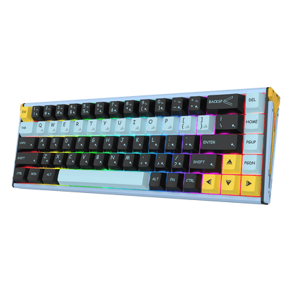 Redragon K769 Wired RGB Aluminum Hall-Effect Rapid Trigger Gaming Keyboard, 4-Layer Noise Dampening, Aluminum Board, Mixed PBT Keycaps, Rapid Trigger, UltraMag Magnetic Switch 