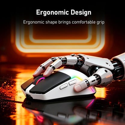Redragon M730 PRO Wireless Lightweight RGB Gaming Mouse 10000 DPI
Cable-Free 0 Delay, Redefine Keybinding Macro, Vibing Backlight, Ergonomic Grip Body Comfort