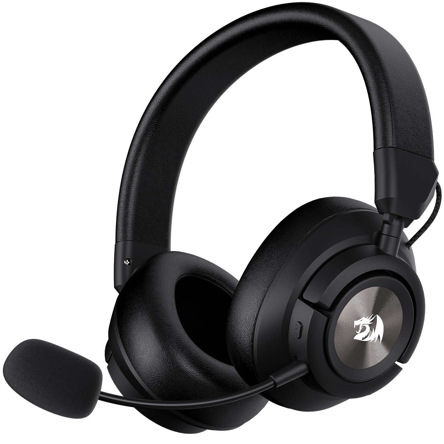 Redragon H889 Wireless Gaming Headset, 4 Connection Modes 2.4G/BT/3.5mm/USB, 53mm Drivers, Spatial Audio, 7.1 Surround Sound, Detachable Mic, Compatible with PC/PS5/PS4/NS/Xbox One/Phone 