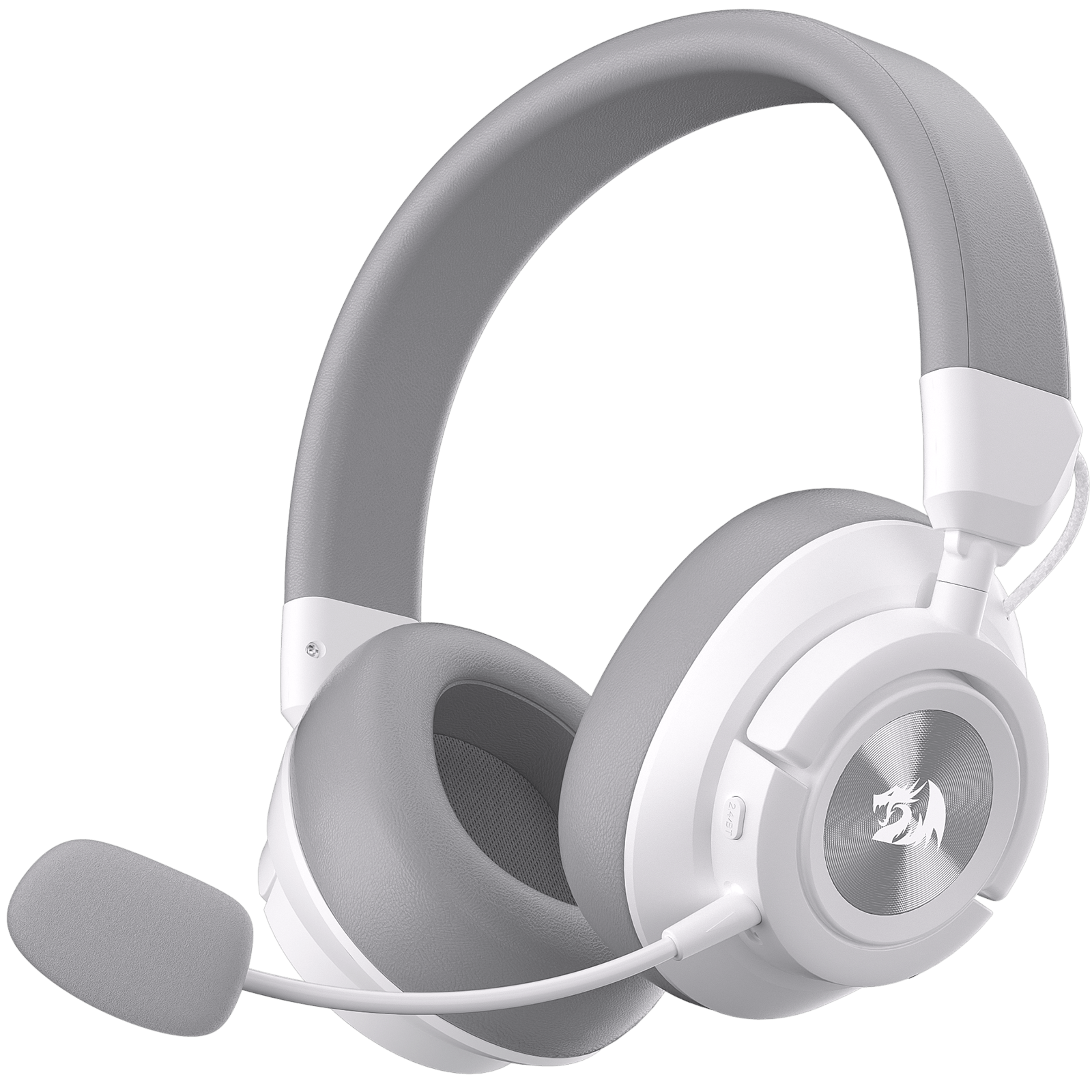 Redragon H889 Wireless Gaming Headset, 4 Connection Modes 2.4G/BT/3.5mm/USB, 53mm Drivers, Spatial Audio, 7.1 Surround Sound, Detachable Mic, Compatible with PC/PS5/PS4/NS/Xbox One/Phone 