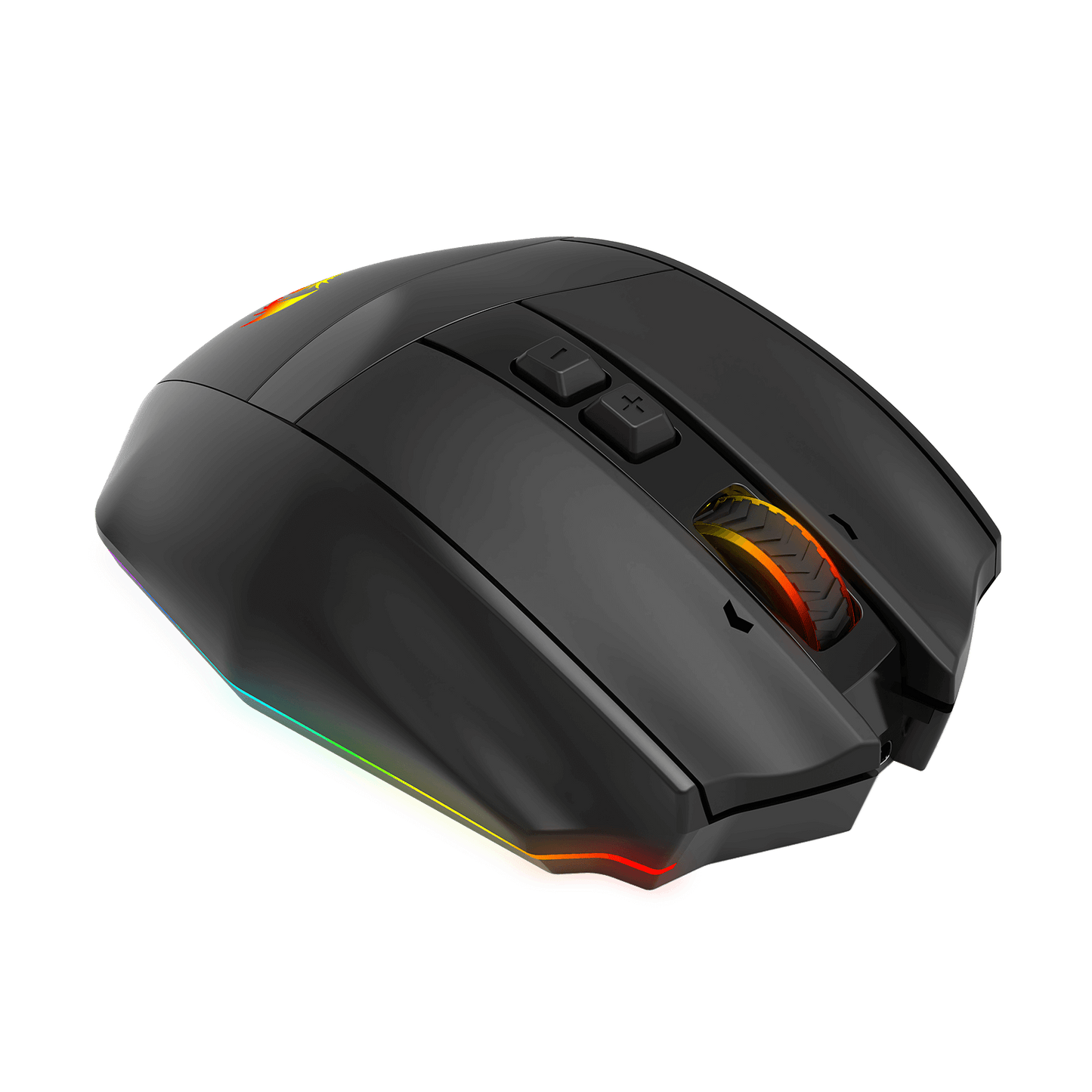 Redragon M923 PRO 3-Mode RGB Gaming Mouse, Optical Ergonomic Gamer Mouse with Max 24,000DPI, Pro Precision Sensor SG8960, 8 Macro Buttons, Software Supported 