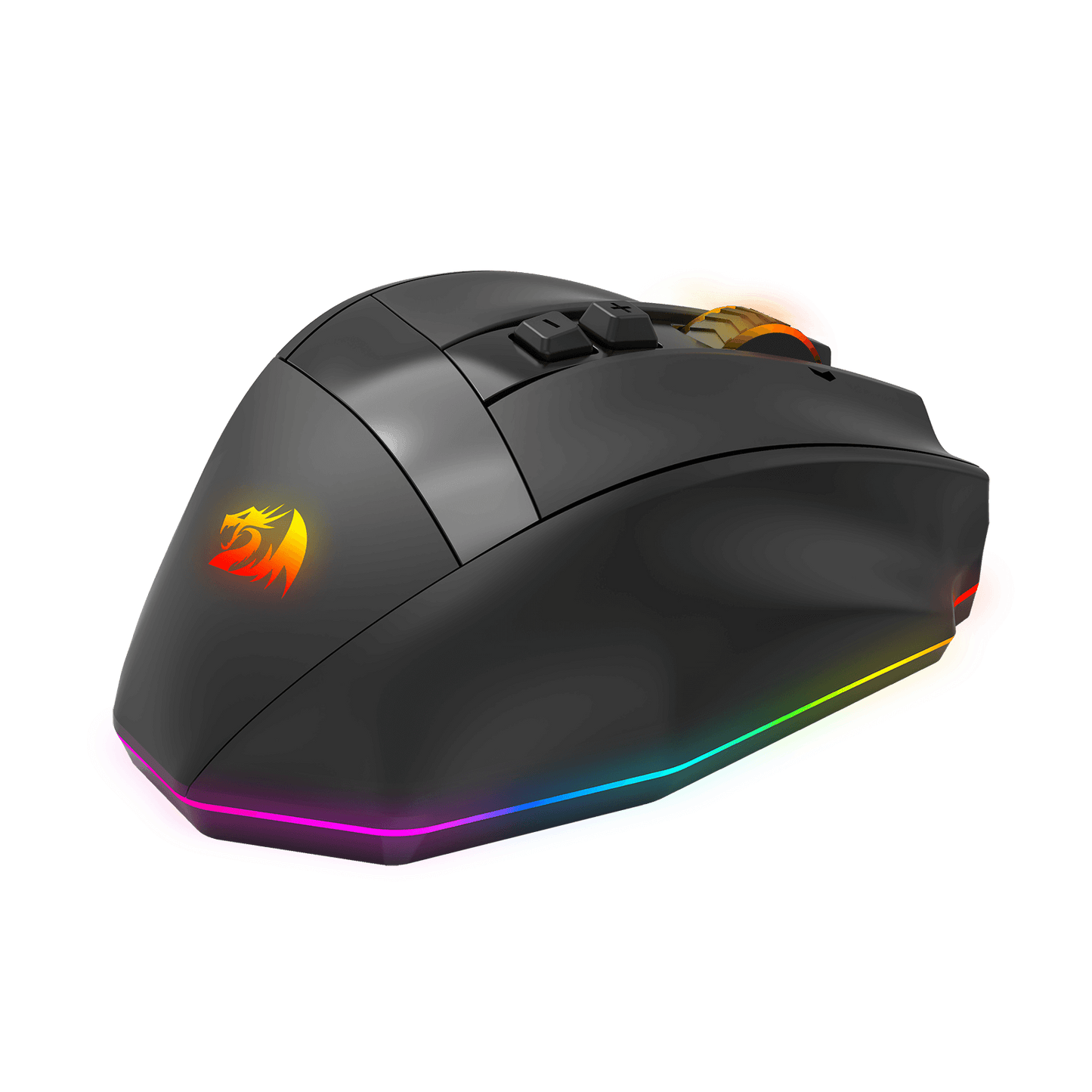 Redragon M923 PRO 3-Mode RGB Gaming Mouse, Optical Ergonomic Gamer Mouse with Max 24,000DPI, Pro Precision Sensor SG8960, 8 Macro Buttons, Software Supported 