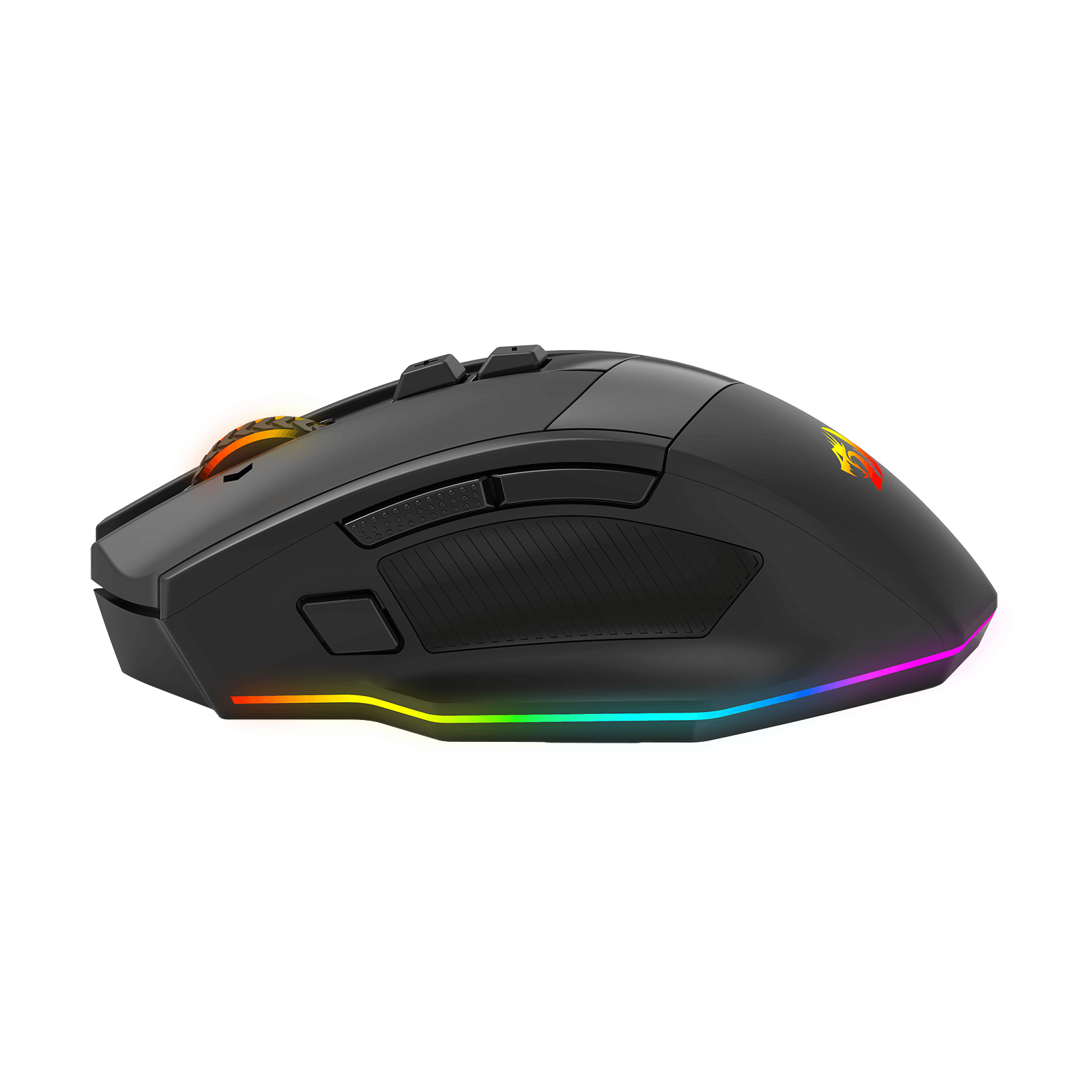 Redragon M923 PRO 3-Mode RGB Gaming Mouse, Optical Ergonomic Gamer Mouse with Max 24,000DPI, Pro Precision Sensor SG8960, 8 Macro Buttons, Software Supported 
