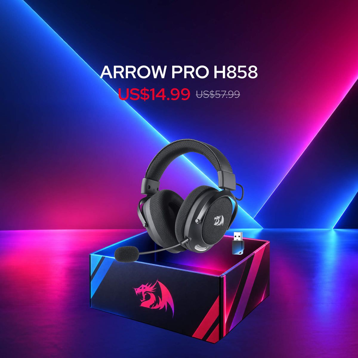 Redragon Mystery Box with randomly selected open-box products,  $14.99 Audio Box