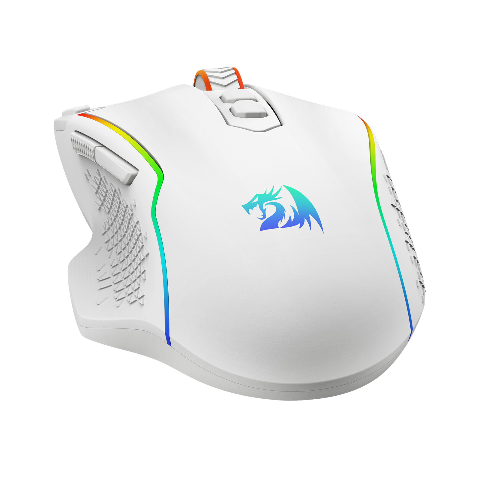 Redragon M810 MAX 3-Mode Wireless Gaming Mouse, 12000 DPI Wired/Wireless RGB Mouse w/Rapid Fire Key, 8 Macro Buttons, 188-Hour Reliable Power Capacity for PC/Mac/Laptop