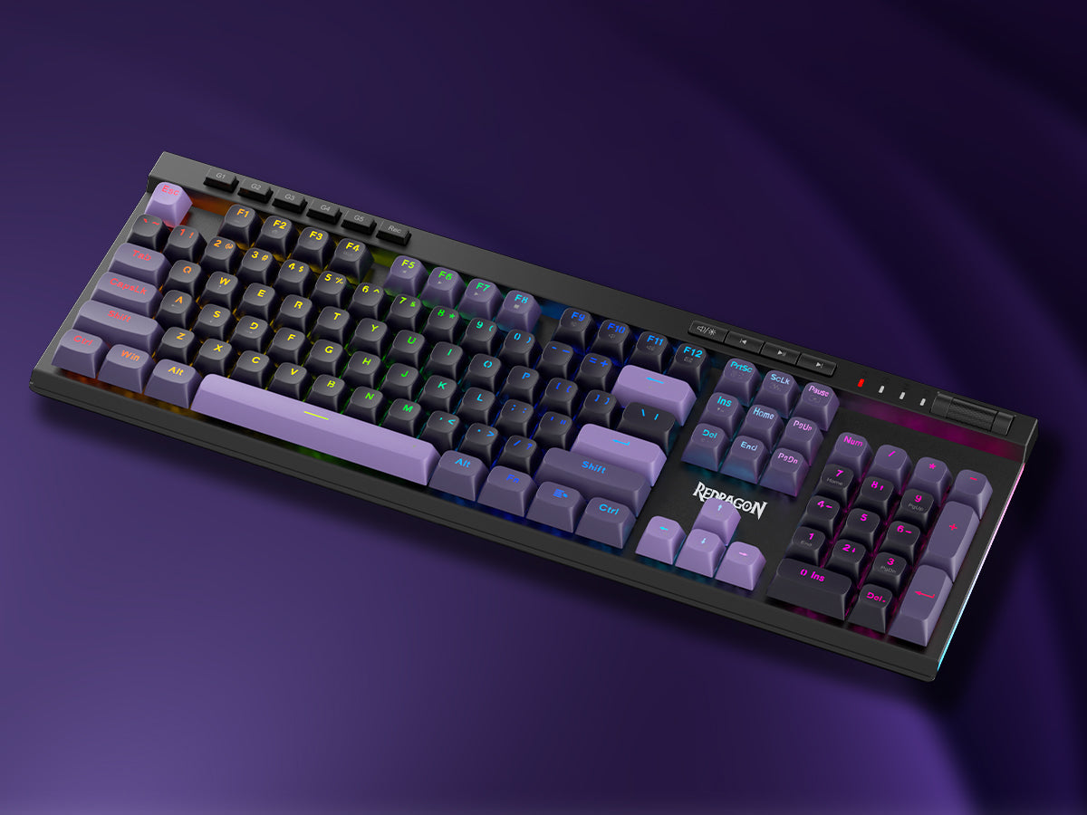 
VATA K580 HE (Magnetic Hall Effect Keyboard); Full-Size 104 Keys RGB Keyboard
