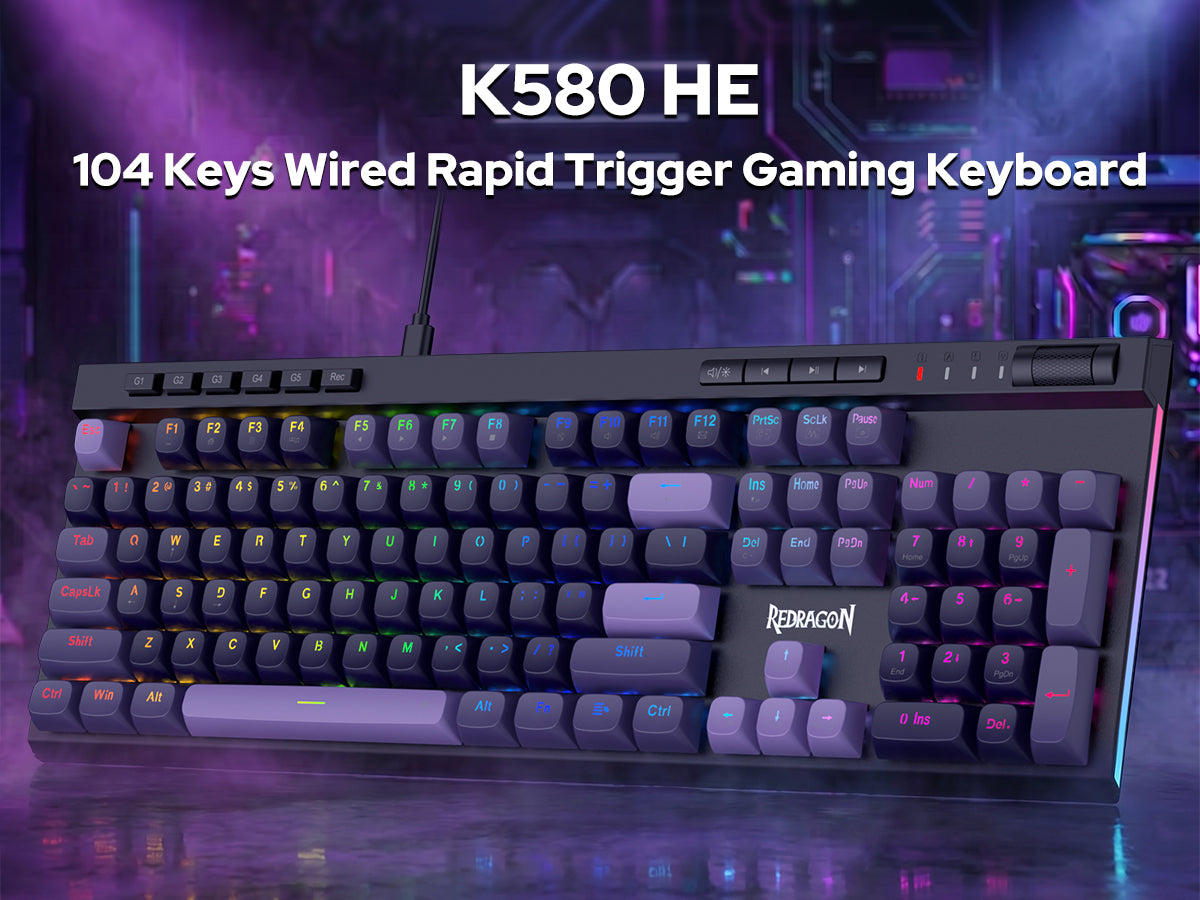 Redragon VATA K580 HE (Magnetic Hall Effect Keyboard)