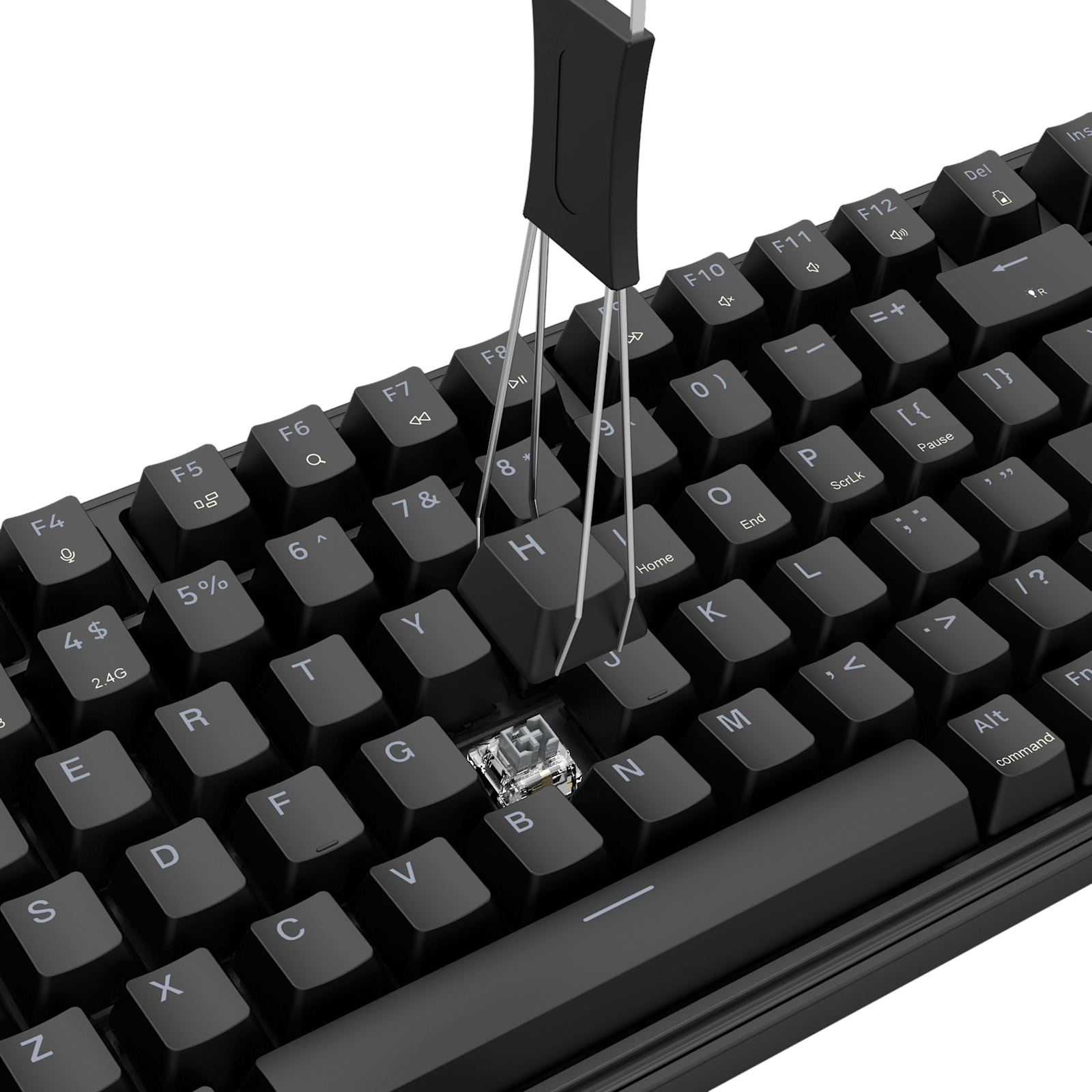 Redragon S162 3-Mode Wilreess Gaming Keyboard & Mouse Combo, 99 Keys K744 RGB GamingKeyboard and 8000 DPI M693 Gaming Mouse Bundle