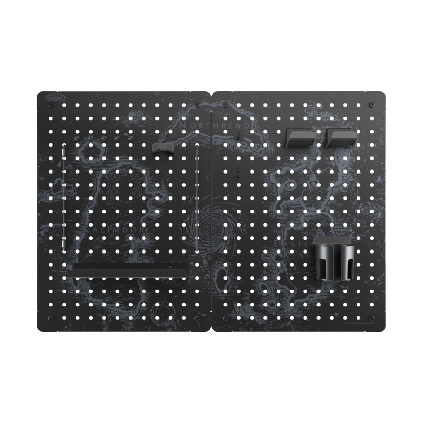Two pieces World of Warcraft Pegboard