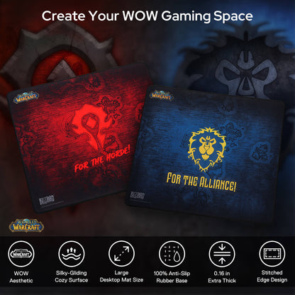 World of Warcraft XL/XXL Gaming Mouse Pad & Desk Mat