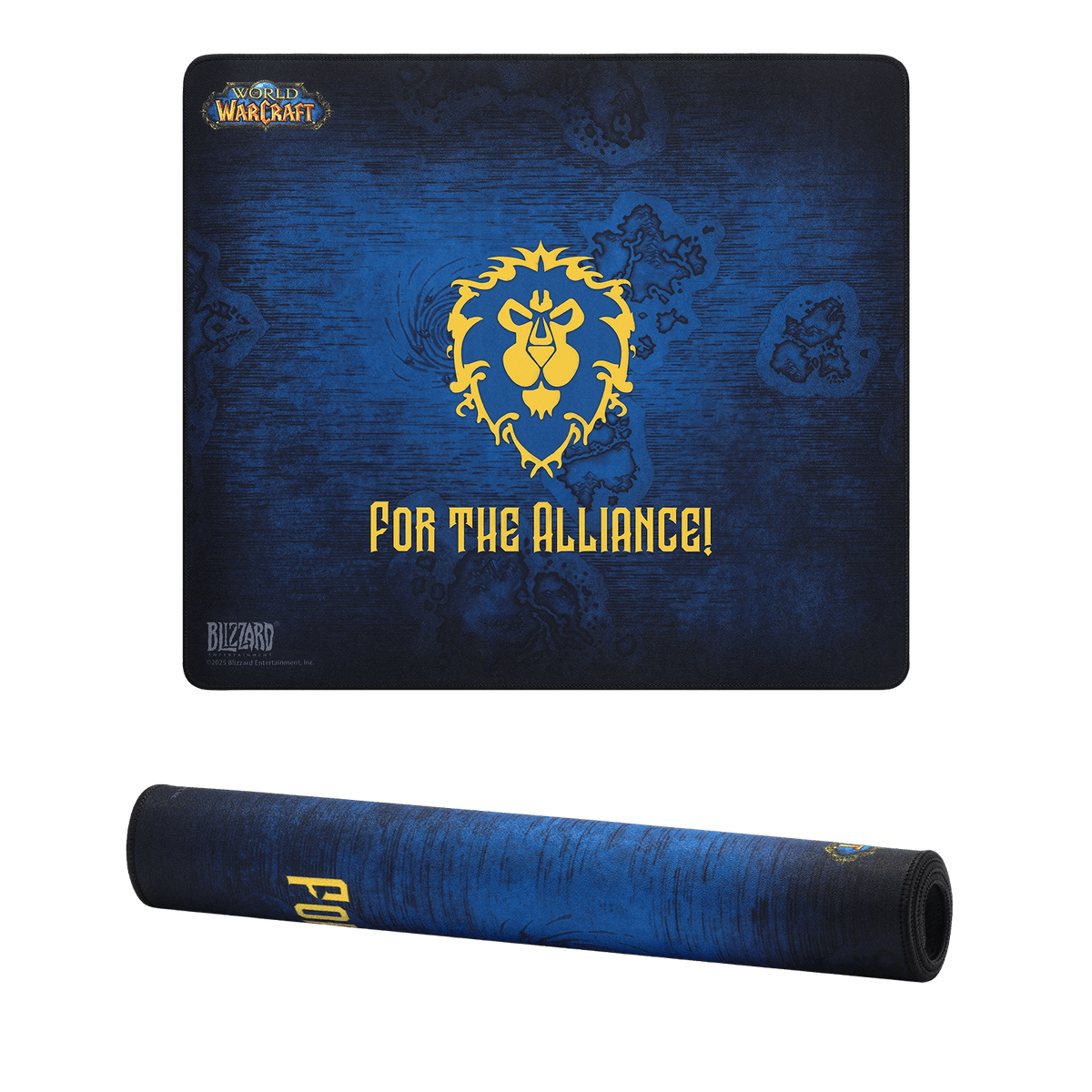 Blizzard Wow Themed Symbol Gaming Mouse Pad, XL Desktop Keyboard Mat
Cloth Cover with Stitched Edge, Smooth Tracking & Stability, Never-Slip Rubber, Official Licensed