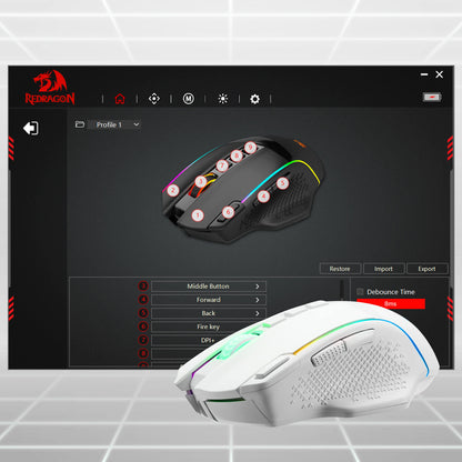 Souris de jeu FPS sans fil M991 