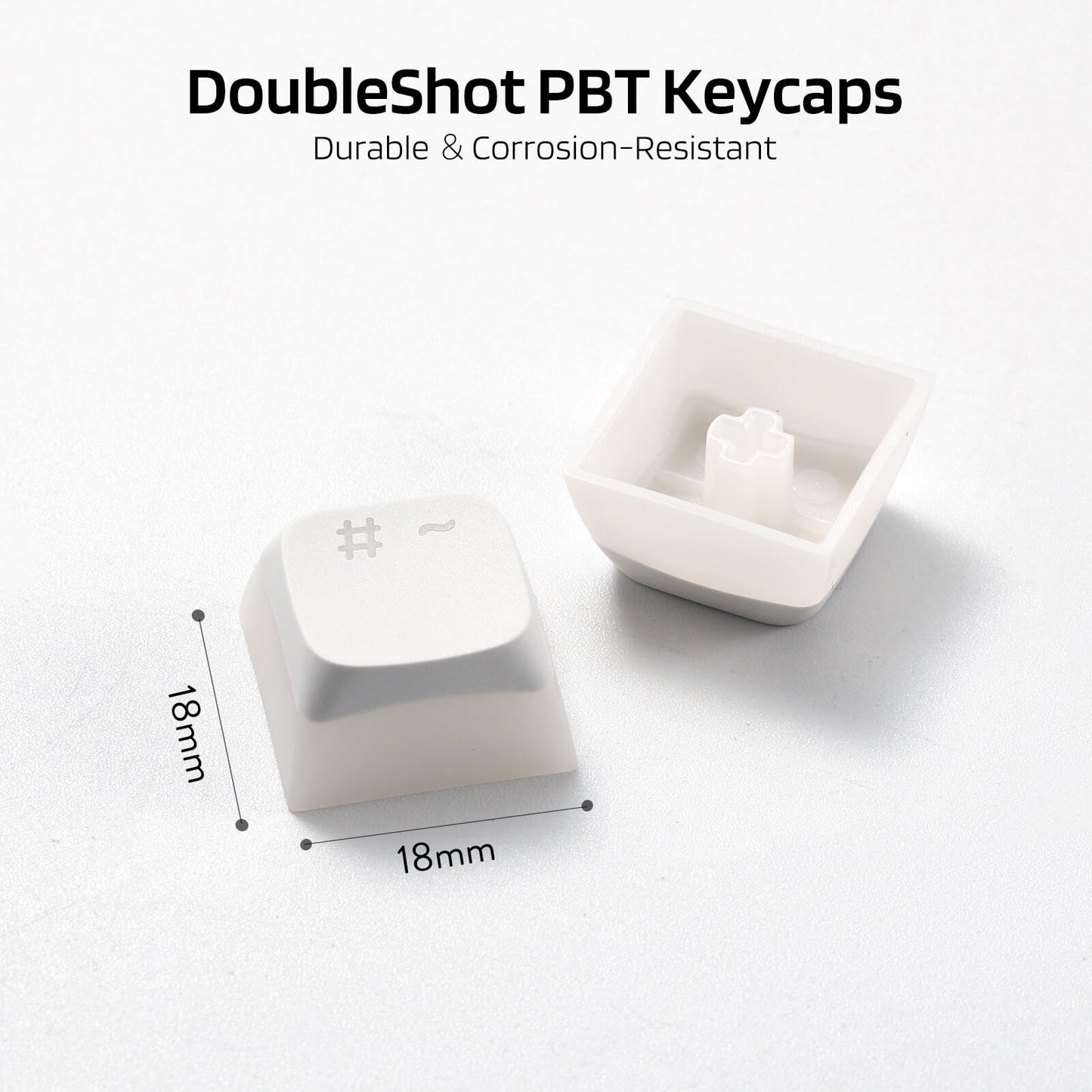  Redragon X LTC 117-Key XDA Profile PBT Double Shot Keycaps Set