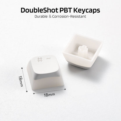  Redragon X LTC 117-Key XDA Profile PBT Double Shot Keycaps Set