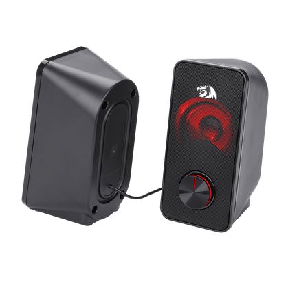 PC Gaming Speaker with Red Backlight
