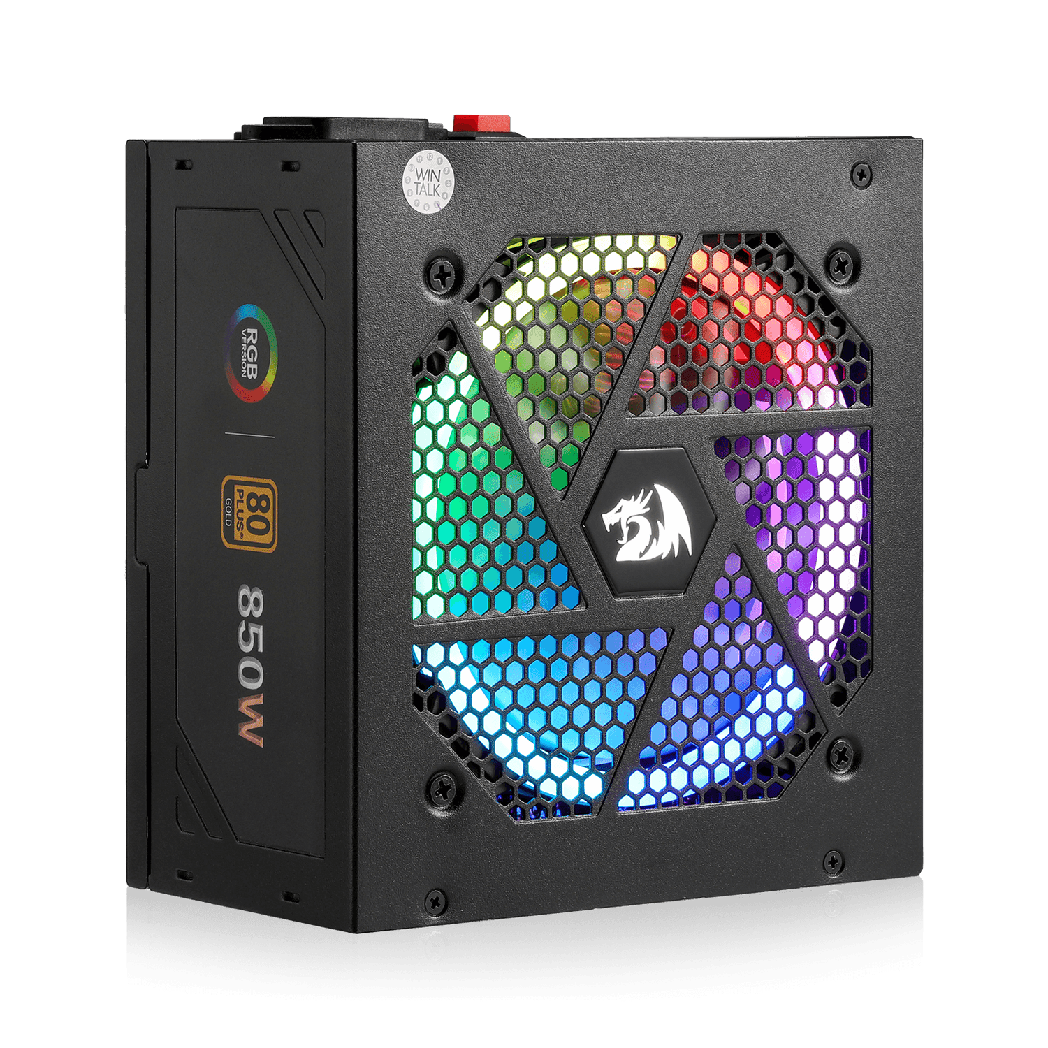 Redragon PSU007 80+ Gold 850 Watt ATX Fully Modular Power Supply | show