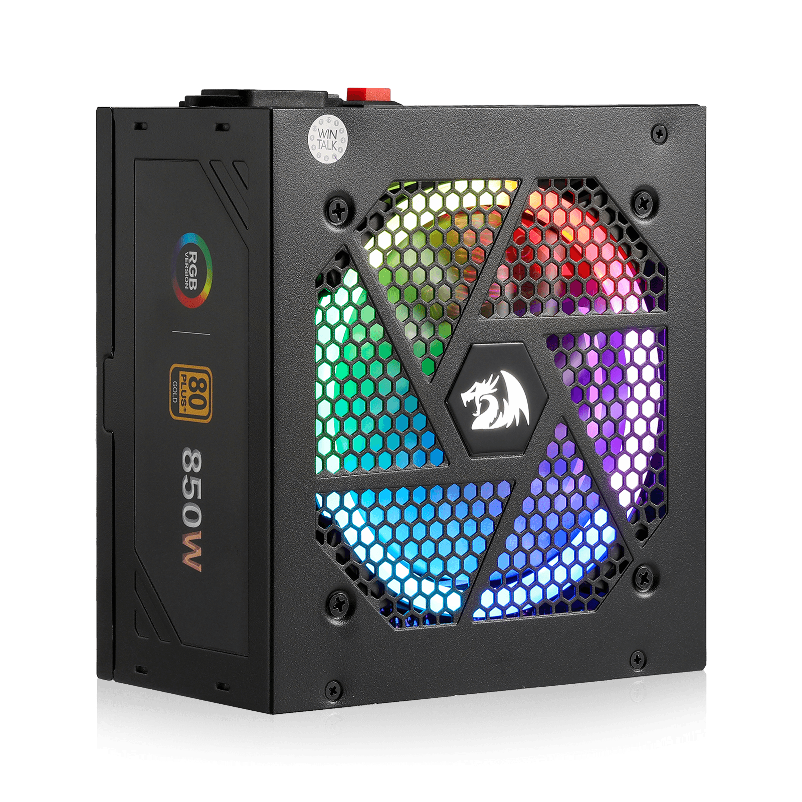 Redragon PSU007 80+ Gold 850 Watt ATX Fully Modular Power Supply | show