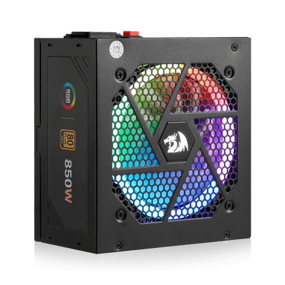 Redragon PSU007 80+ Gold 850 Watt ATX Fully Modular Power Supply | show