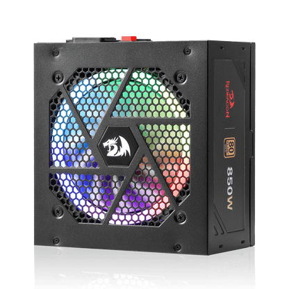 Redragon PSU007 80+ Gold 850 Watt ATX Fully Modular Power Supply