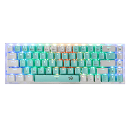 Redragon K631 PRO WT 65% 3-Mode Wireless RGB Gaming Aesthetic Keyboard Keyboard