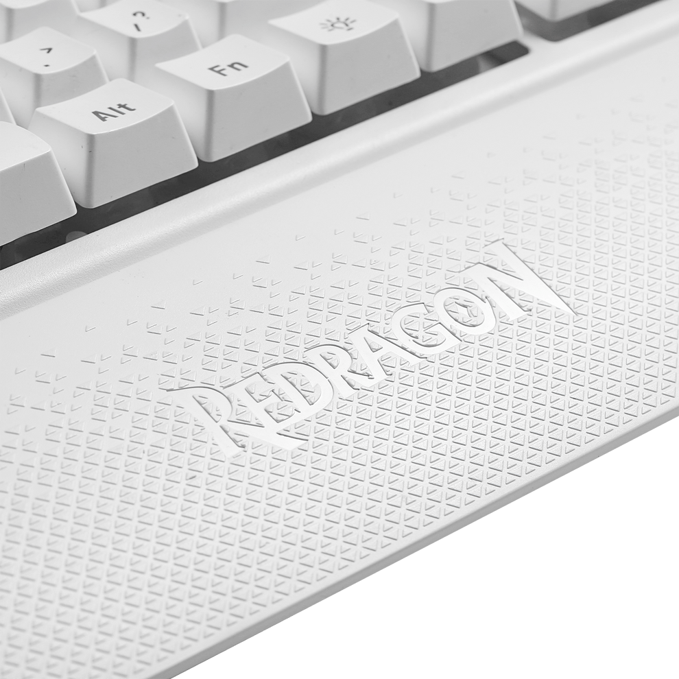 SHIVA K512 Budget White RGB Gaming Keyboard - Redragon – Redragonshop